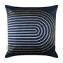 ALMOFADA 44 CM X 44 CM KARESANSUI - GALAXY BLUE/AREIA - Foto 2