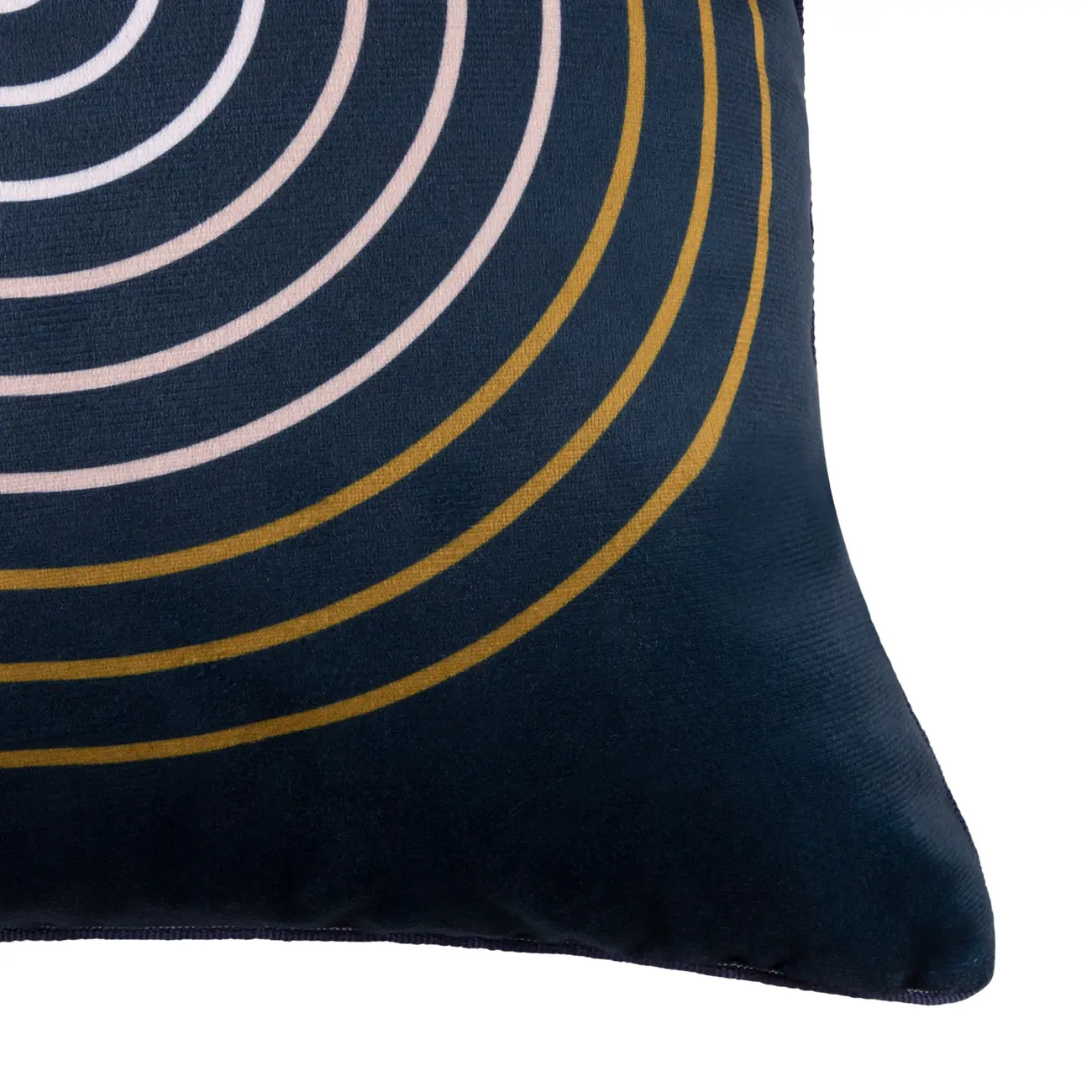 ALMOFADA 44 CM X 44 CM KARESANSUI - GALAXY BLUE/AREIA - Foto 4