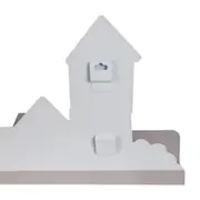 PRATELEIRA 25 CM X 60 CM X 7 CM CRIAMUNDOS - BRANCO/TERRACOTA - Foto 8