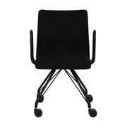 TUBIX CADEIRA HOME OFFICE - PRETO/PRETO - Foto 2