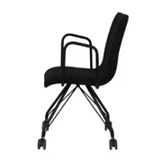 TUBIX CADEIRA HOME OFFICE - PRETO/PRETO - Foto 3