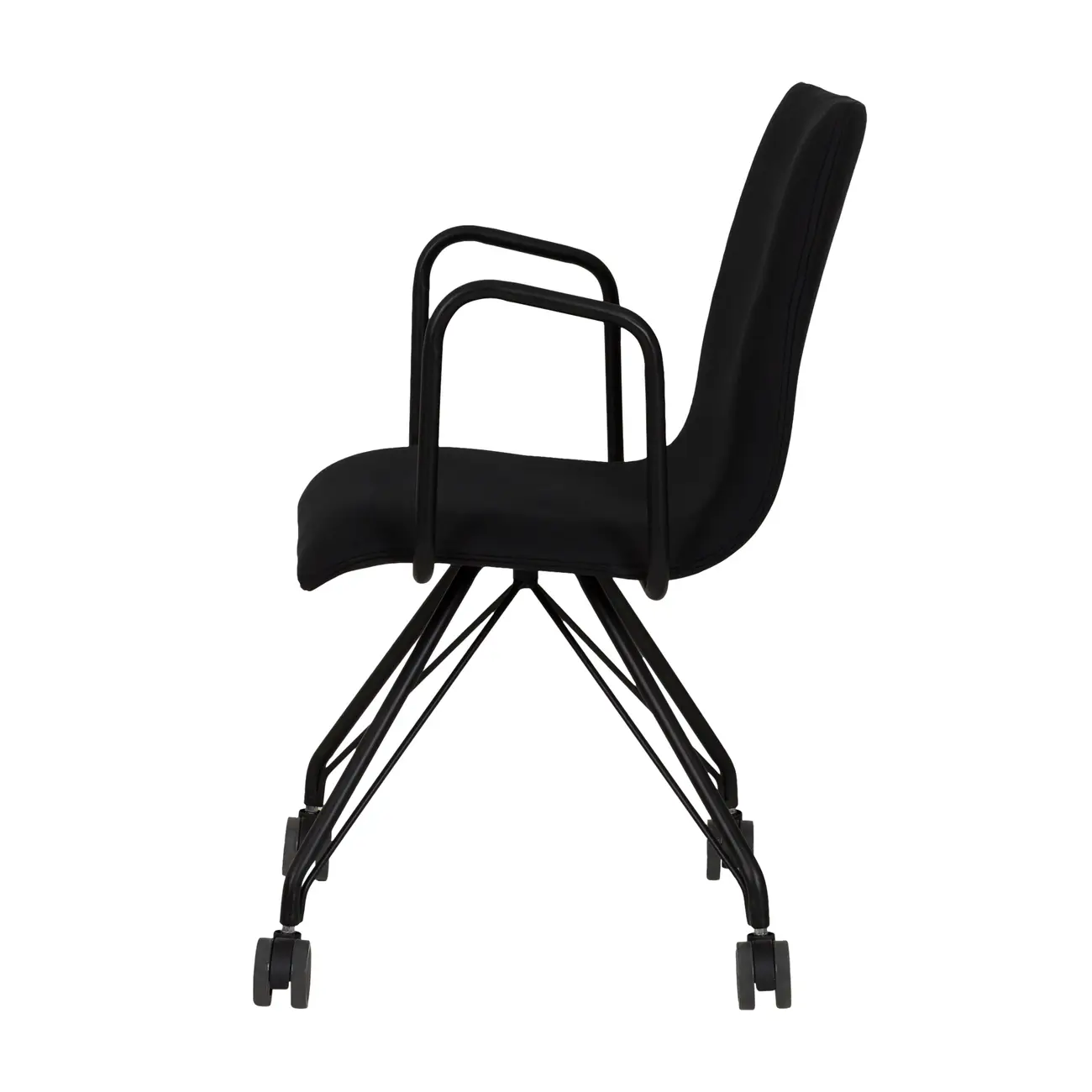 TUBIX CADEIRA HOME OFFICE - PRETO/PRETO - Foto 3