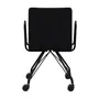 TUBIX CADEIRA HOME OFFICE - PRETO/PRETO - Foto 4