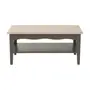 MESA DE CENTRO 80 CM X 45 CM PROVENCE - GRIS BRULÉ/ PATINA PROVENÇAL - Foto 1