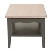 MESA DE CENTRO 80 CM X 45 CM PROVENCE - GRIS BRULÉ/ PATINA PROVENÇAL - Foto 3