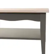 MESA DE CENTRO 80 CM X 45 CM PROVENCE - GRIS BRULÉ/ PATINA PROVENÇAL - Foto 5