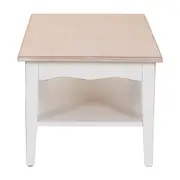 MESA DE CENTRO 80 CM X 45 CM PROVENCE - BRANCO PROVENCE/PATINA PROVENÇAL - Foto 3