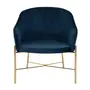 POLTRONA DAISY - OURO/GALAXY BLUE - Foto 2