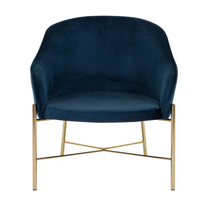 POLTRONA DAISY - OURO/GALAXY BLUE - Foto 2