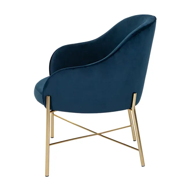 POLTRONA DAISY - OURO/GALAXY BLUE - Foto 3