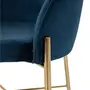POLTRONA DAISY - OURO/GALAXY BLUE - Foto 5