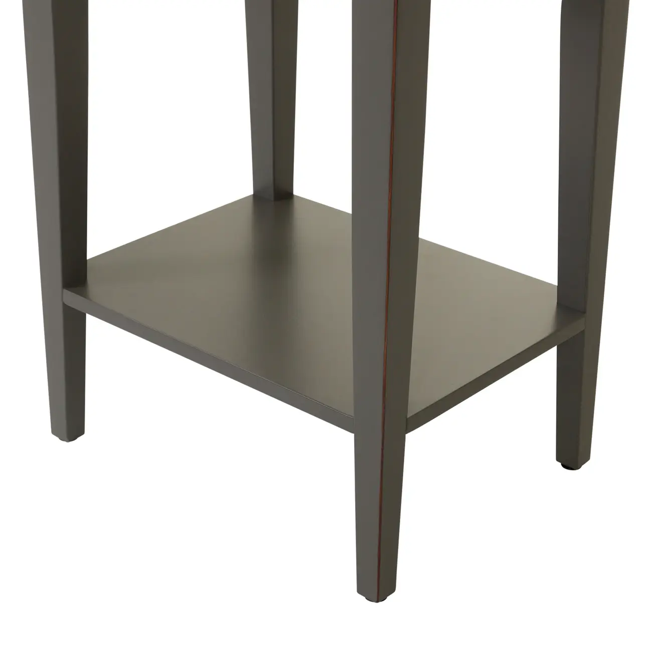 PROVENCE MESA LATERAL 45 CM X 35 CM - GRIS BRULÉ/ PATINA PROVENÇAL - Foto 5