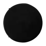 PUFF REDONDO 48 CM DAISY - PRETO/PRETO - Foto 4