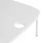MESA LATERAL CONJUNTO COM 3 PEÇAS TRIGÊMEAS - BRANCO/BRANCO - Foto 4