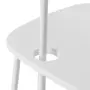 MESA LATERAL CONJUNTO COM 3 PEÇAS TRIGÊMEAS - BRANCO/BRANCO - Foto 7