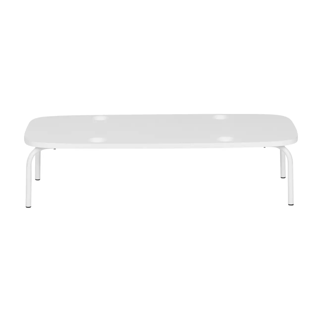MESA LATERAL CONJUNTO COM 3 PEÇAS TRIGÊMEAS - BRANCO/BRANCO - Foto 13