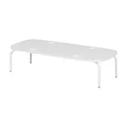 MESA LATERAL CONJUNTO COM 3 PEÇAS TRIGÊMEAS - BRANCO/BRANCO - Foto 14