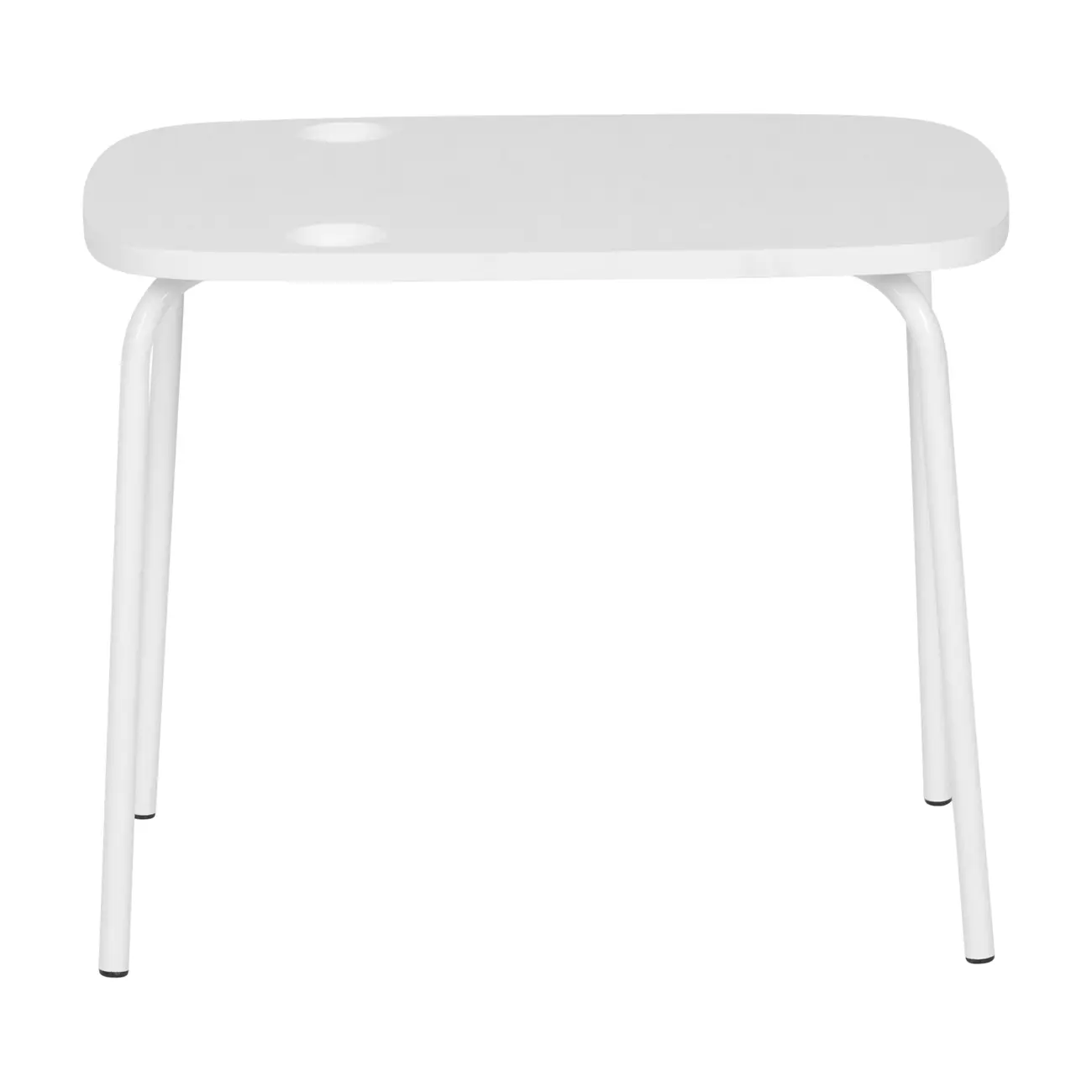 MESA LATERAL CONJUNTO COM 3 PEÇAS TRIGÊMEAS - BRANCO/BRANCO - Foto 15