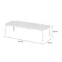 MESA LATERAL CONJUNTO COM 3 PEÇAS TRIGÊMEAS - BRANCO/BRANCO - Foto 21