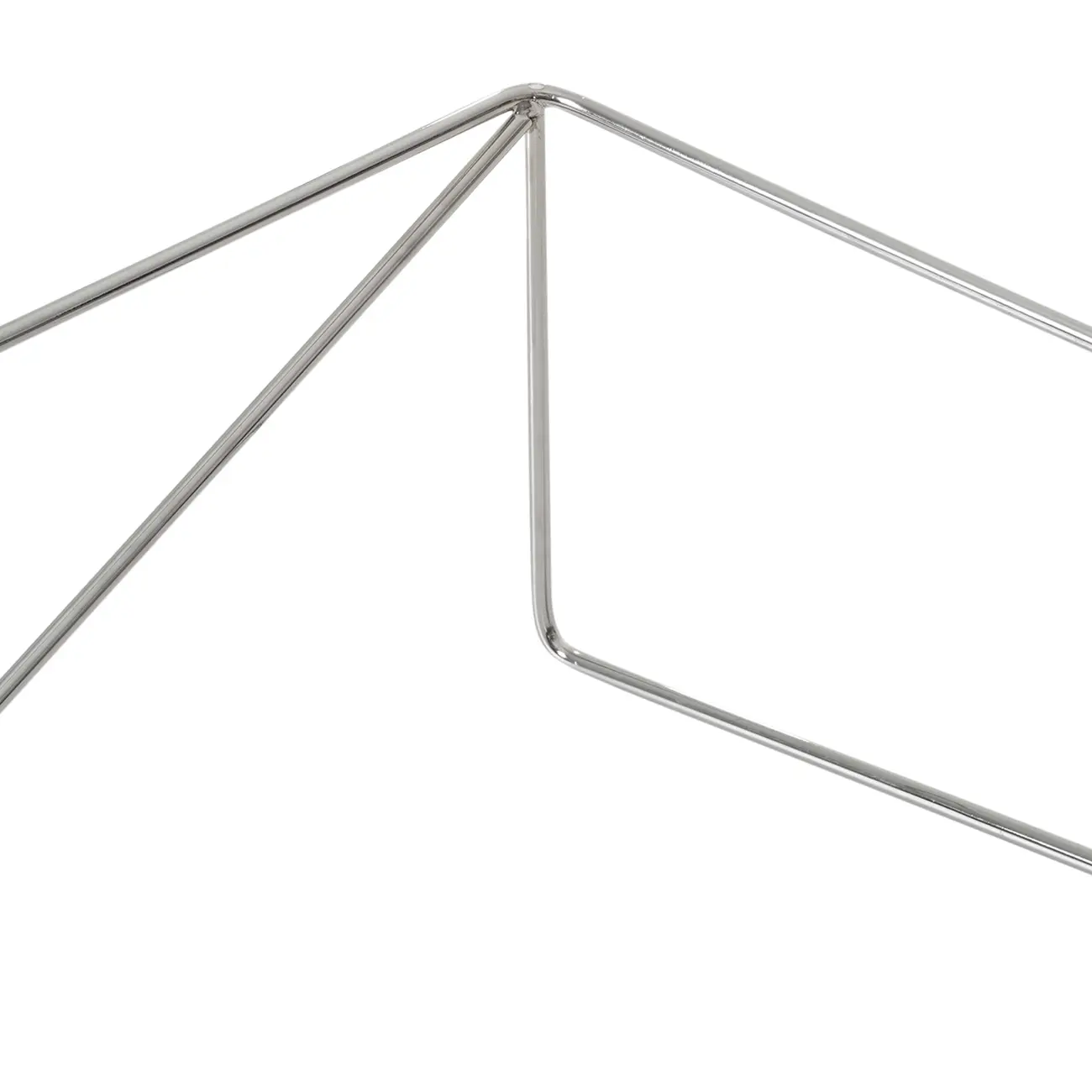 BASE DE MESA DE CENTRO 1,10 M X 60 CM BATTRE - CROMADO - Foto 6
