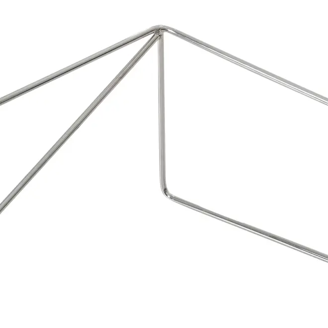 BASE DE MESA DE CENTRO 1,10 M X 60 CM BATTRE - CROMADO - Foto 6