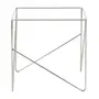 BASE DE MESA LATERAL 50 CM X 50 CM BATTRE - CROMADO - Foto 2