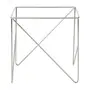 BASE DE MESA LATERAL 50 CM X 50 CM BATTRE - CROMADO - Foto 3