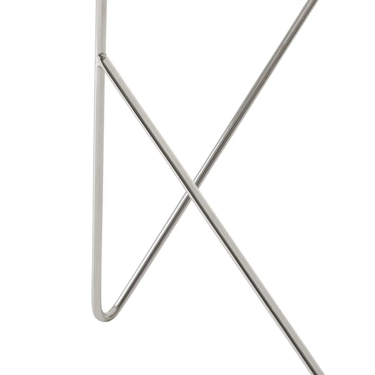 BASE DE MESA LATERAL 50 CM X 50 CM BATTRE - CROMADO - Foto 5
