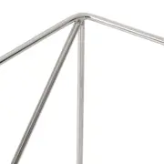 BASE DE MESA LATERAL 50 CM X 50 CM BATTRE - CROMADO - Foto 6