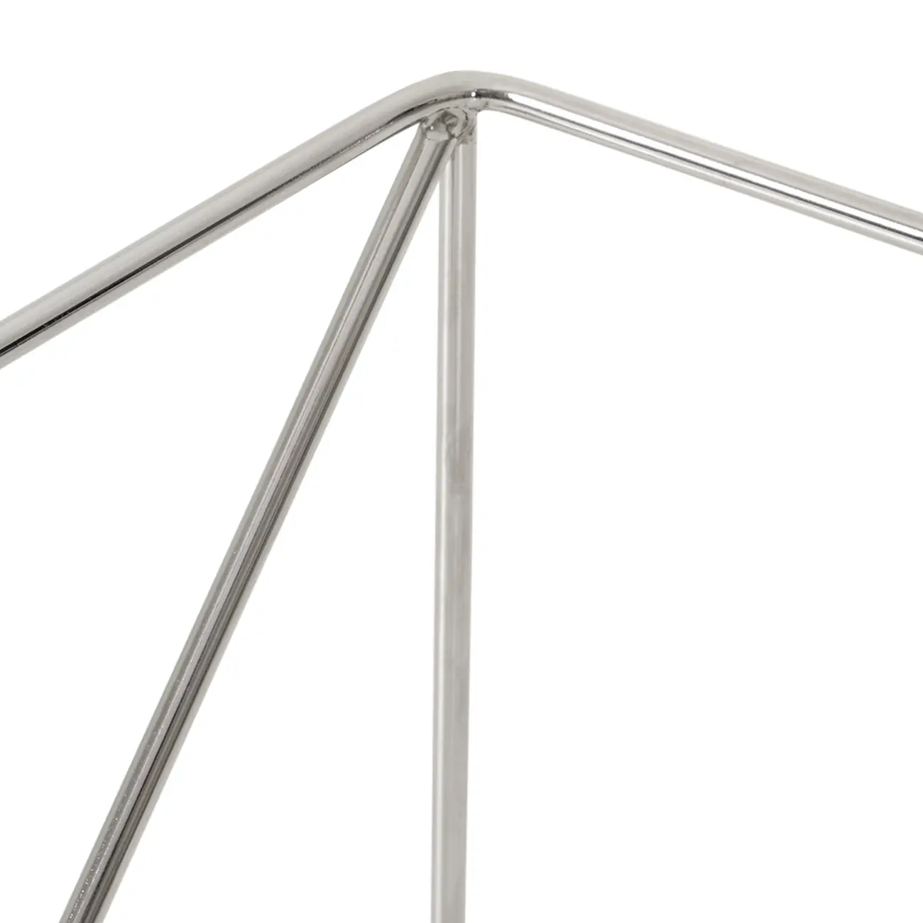 BASE DE MESA LATERAL 50 CM X 50 CM BATTRE - CROMADO - Foto 6