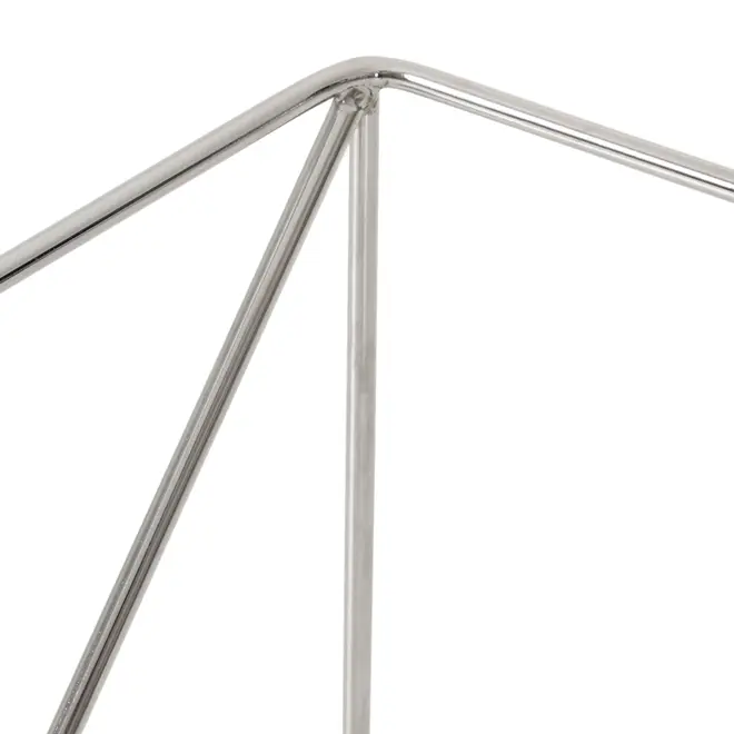 BASE DE MESA LATERAL 50 CM X 50 CM BATTRE - CROMADO - Foto 6