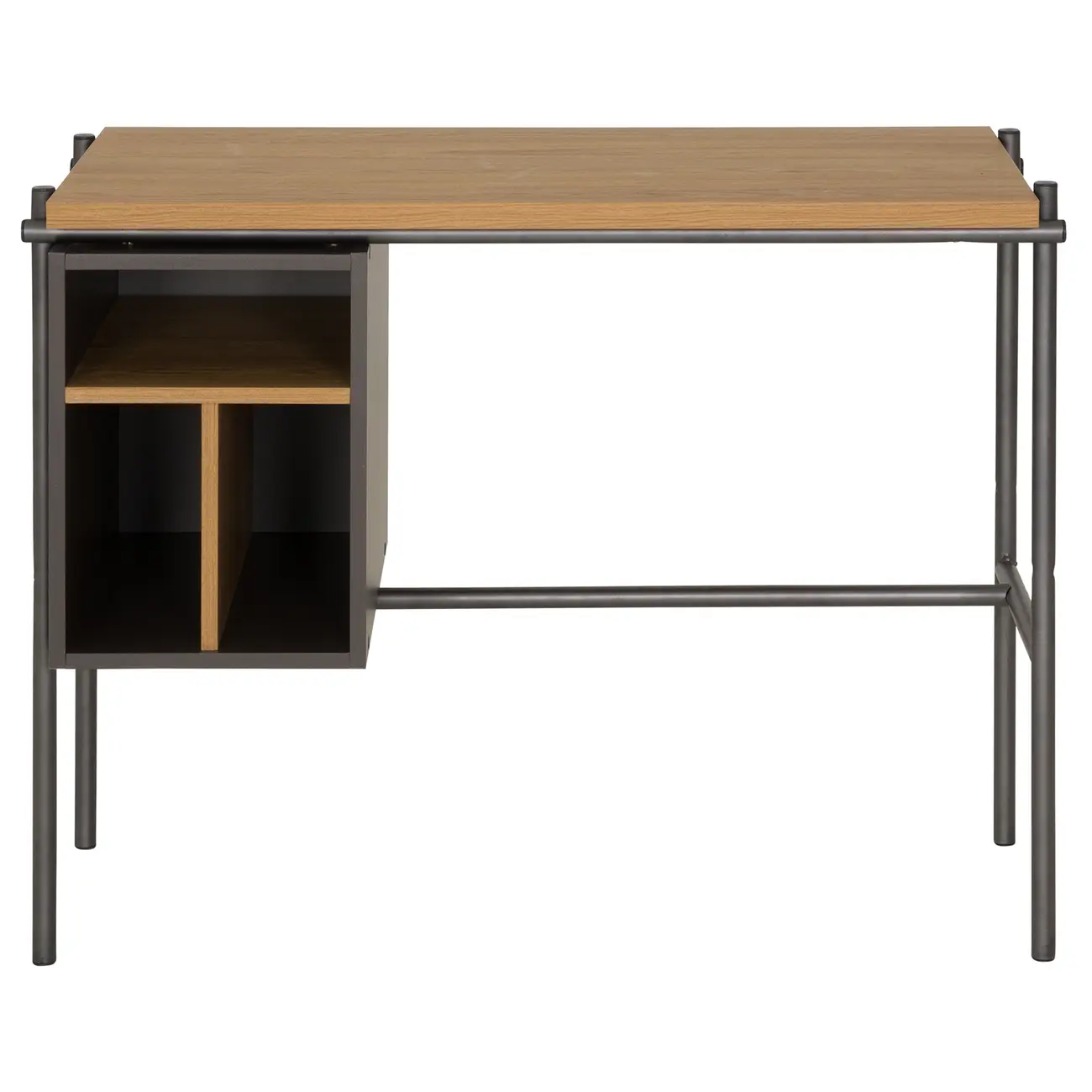 LABOR MESA C/NICHOS 95 CM X 45 CM - KONKRET/OAK TAMMI - Foto 1