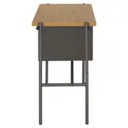 LABOR MESA C/NICHOS 95 CM X 45 CM - KONKRET/OAK TAMMI - Foto 3