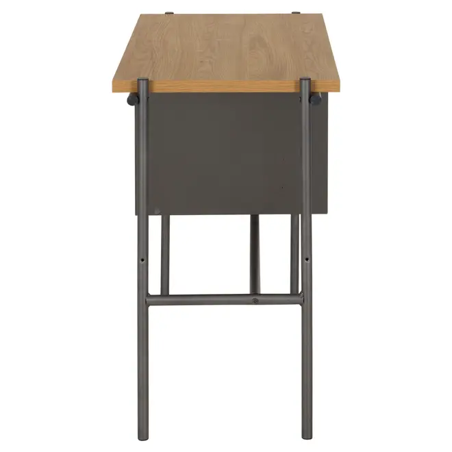 LABOR MESA C/NICHOS 95 CM X 45 CM - KONKRET/OAK TAMMI - Foto 3