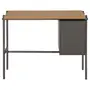 LABOR MESA C/NICHOS 95 CM X 45 CM - KONKRET/OAK TAMMI - Foto 7