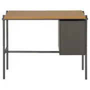 LABOR MESA C/NICHOS 95 CM X 45 CM - KONKRET/OAK TAMMI - Foto 7