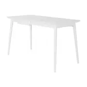 MESA DE ESCRITÓRIO 1 GAVETA 1,30 M X 65 CM SKAND - BRANCO - Foto 2