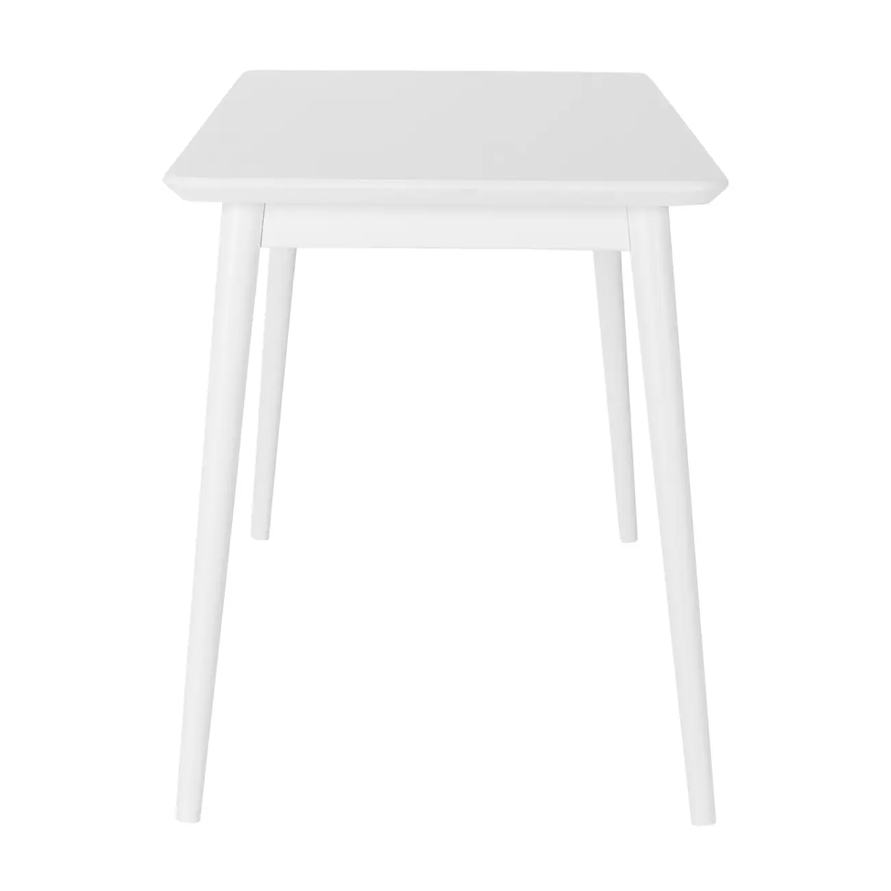 MESA DE ESCRITÓRIO 1 GAVETA 1,30 M X 65 CM SKAND - BRANCO - Foto 4