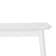 MESA DE ESCRITÓRIO 1 GAVETA 1,30 M X 65 CM SKAND - BRANCO - Foto 7