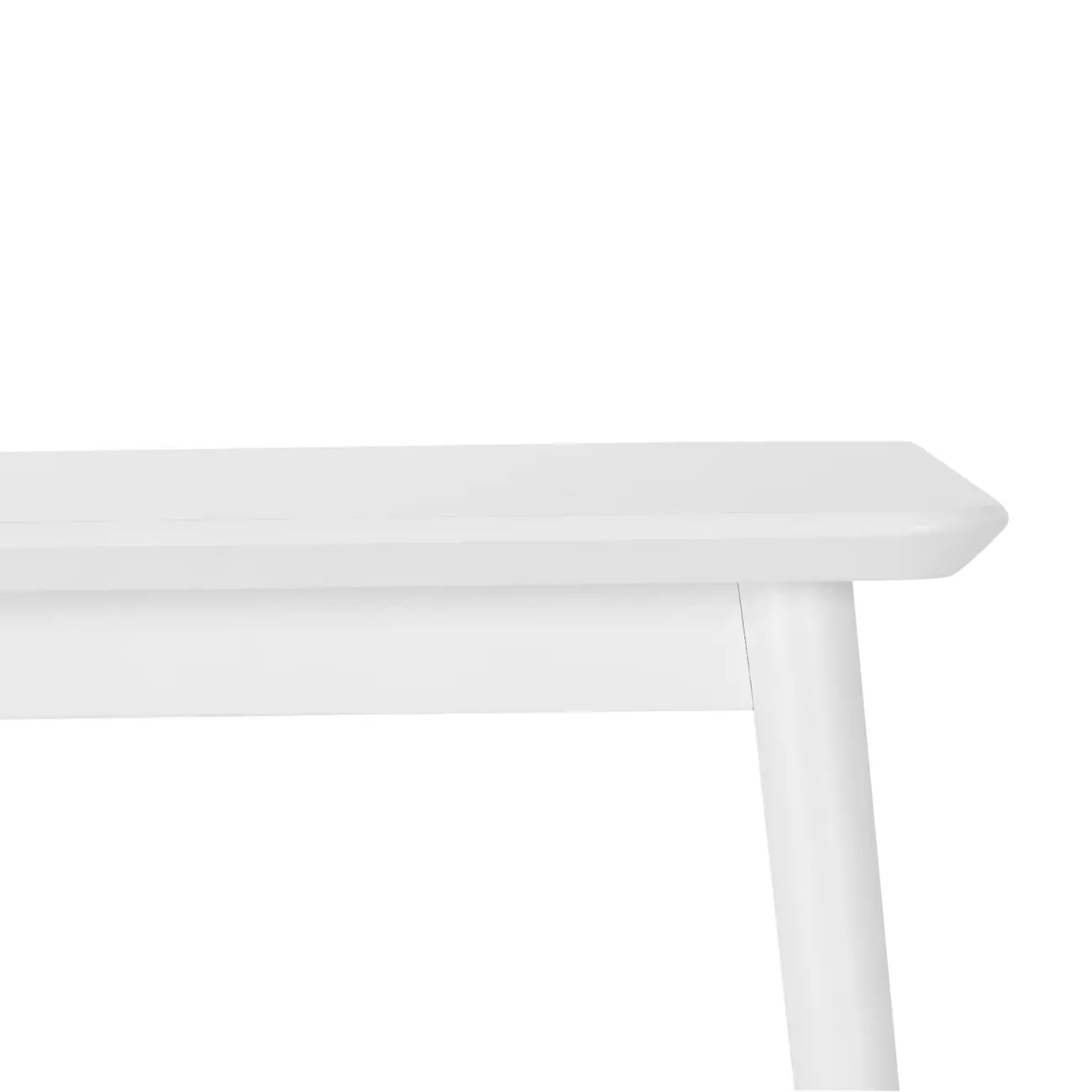 MESA DE ESCRITÓRIO 1 GAVETA 1,30 M X 65 CM SKAND - BRANCO - Foto 7