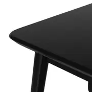 MESA DE ESCRITÓRIO 1 GAVETA 1,30 M X 65 CM SKAND - PRETO - Foto 6