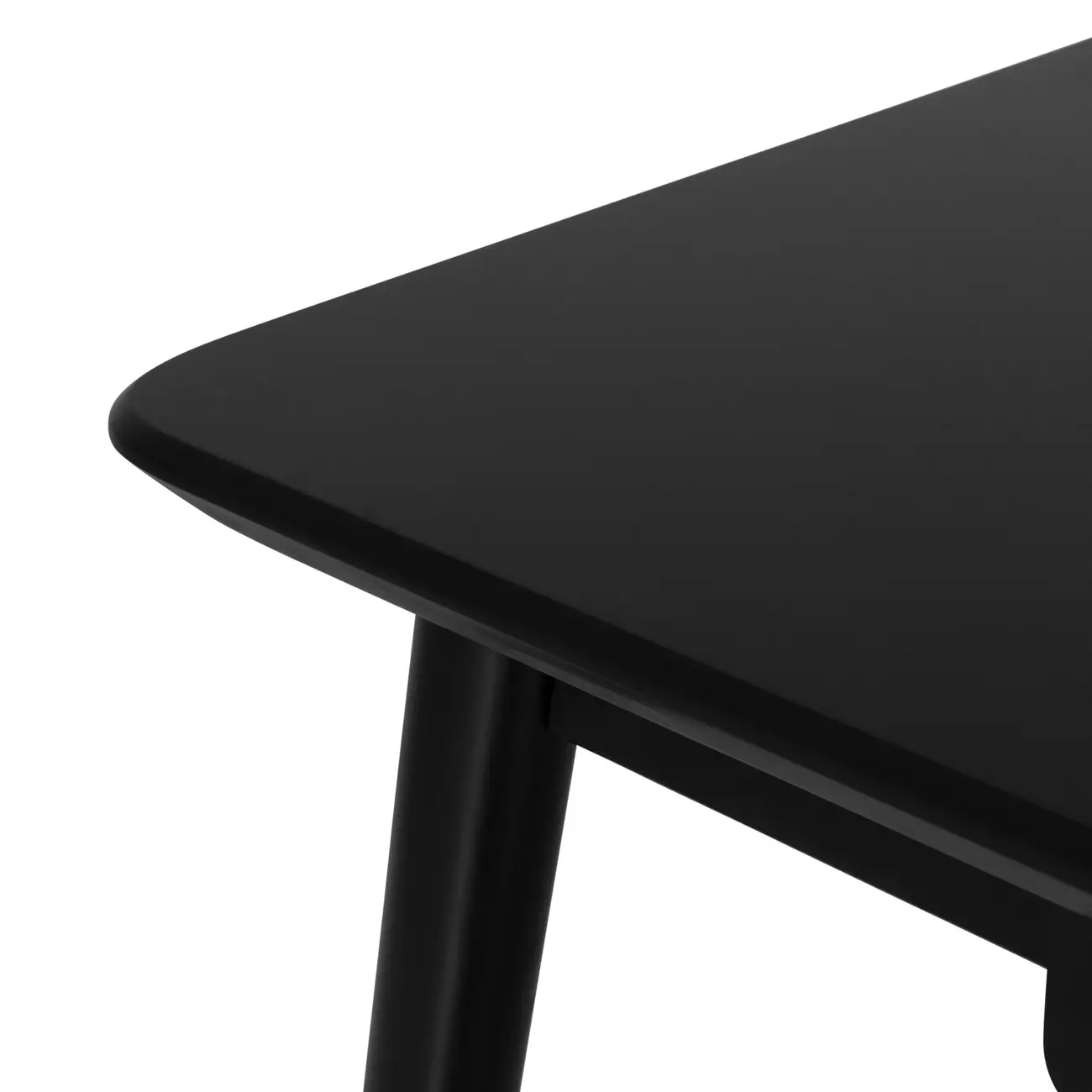 MESA DE ESCRITÓRIO 1 GAVETA 1,30 M X 65 CM SKAND - PRETO - Foto 6