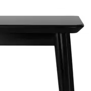 MESA DE ESCRITÓRIO 1 GAVETA 1,30 M X 65 CM SKAND - PRETO - Foto 7