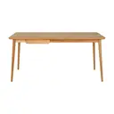 CAJUEIRO JAPONÊS - MESA DE ESCRITÓRIO 1 GAVETA 1,60 M X 65 CM SKAND