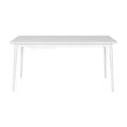 MESA DE ESCRITÓRIO 1 GAVETA 1,60 M X 65 CM SKAND - BRANCO - Foto 1