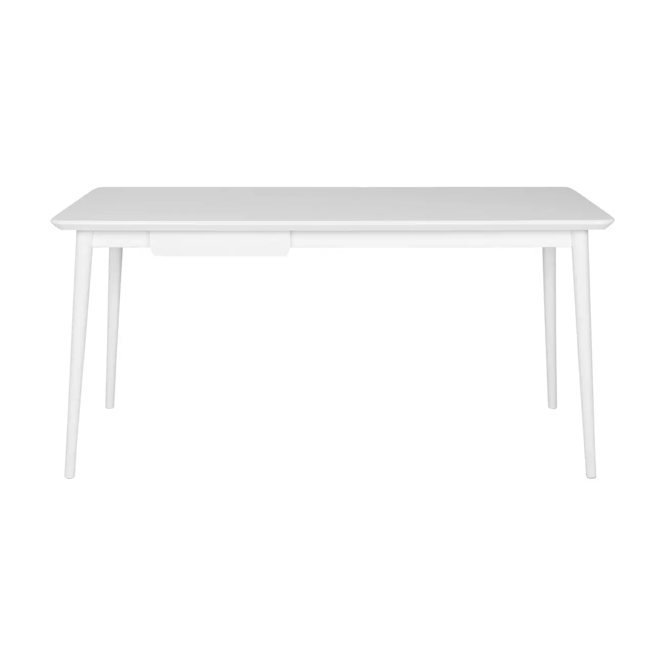 MESA DE ESCRITÓRIO 1 GAVETA 1,60 M X 65 CM SKAND - BRANCO - Foto 1