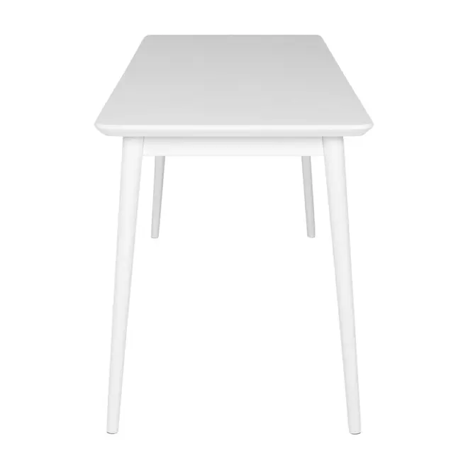 MESA DE ESCRITÓRIO 1 GAVETA 1,60 M X 65 CM SKAND - BRANCO - Foto 4