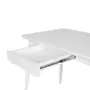MESA DE ESCRITÓRIO 1 GAVETA 1,60 M X 65 CM SKAND - BRANCO - Foto 5