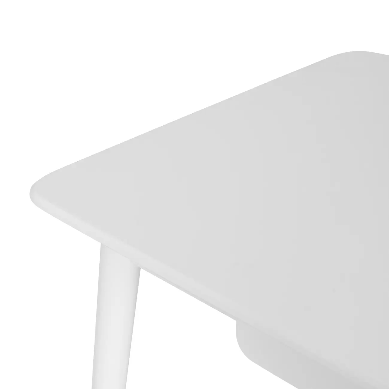 MESA DE ESCRITÓRIO 1 GAVETA 1,60 M X 65 CM SKAND - BRANCO - Foto 6