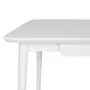 MESA DE ESCRITÓRIO 1 GAVETA 1,60 M X 65 CM SKAND - BRANCO - Foto 7